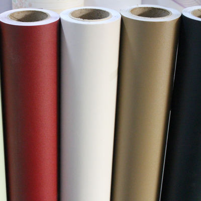 ضد آب خود چسبنده فیلم PVC رنگ صاف 0.08mm-0.15mm قدرت بالا